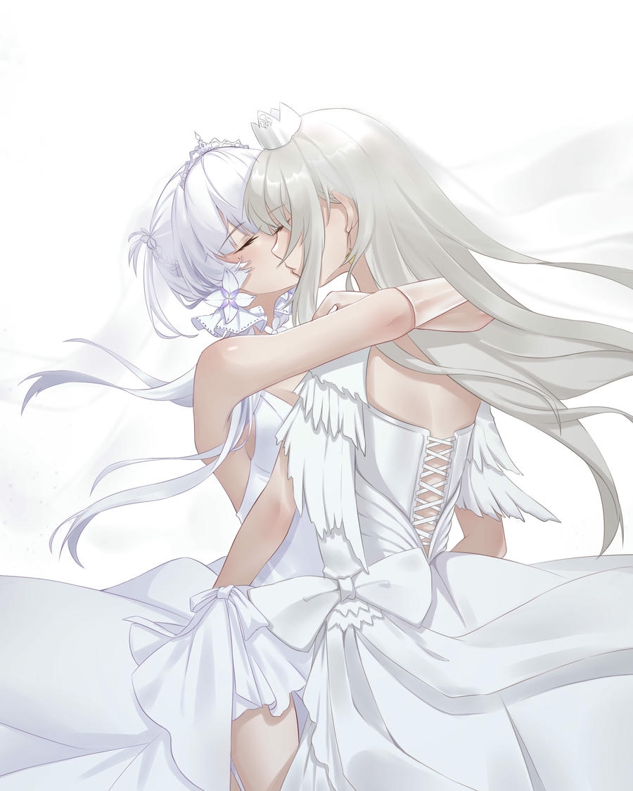 ảnh đám cưới anime ngọt ngào