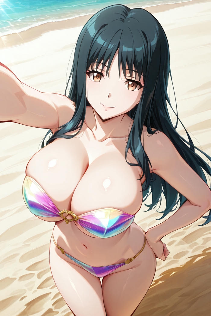 ảnh gái anime bikini body chuẩn