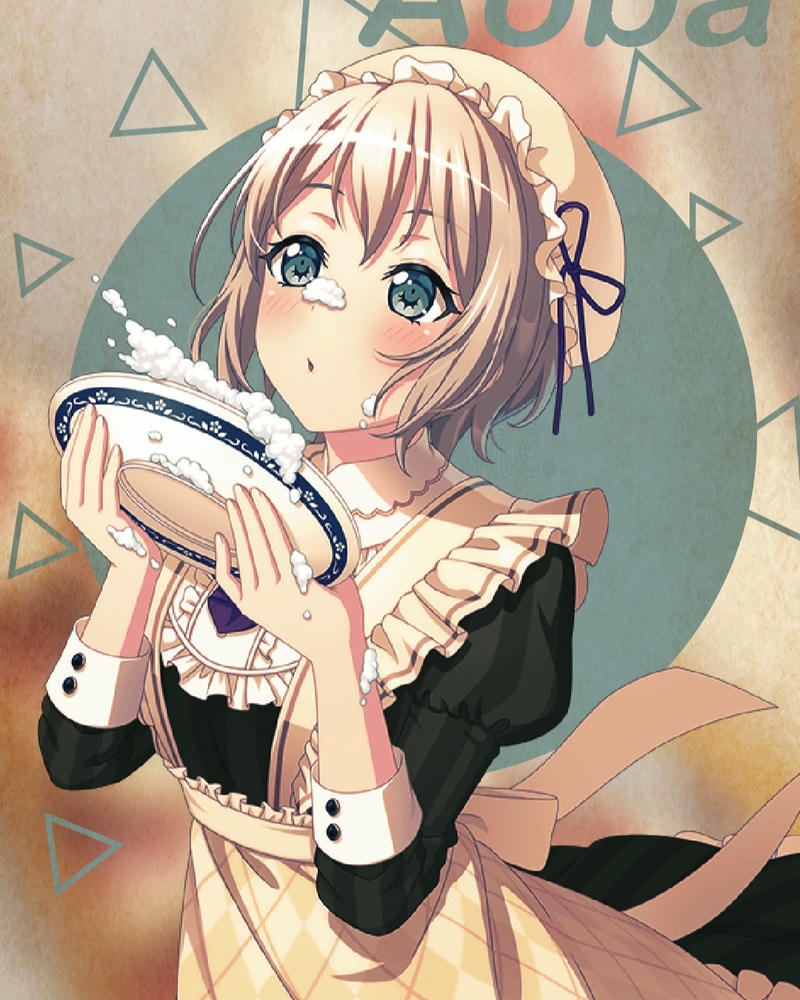 ảnh hầu gái anime trẻ trung đáng yêu