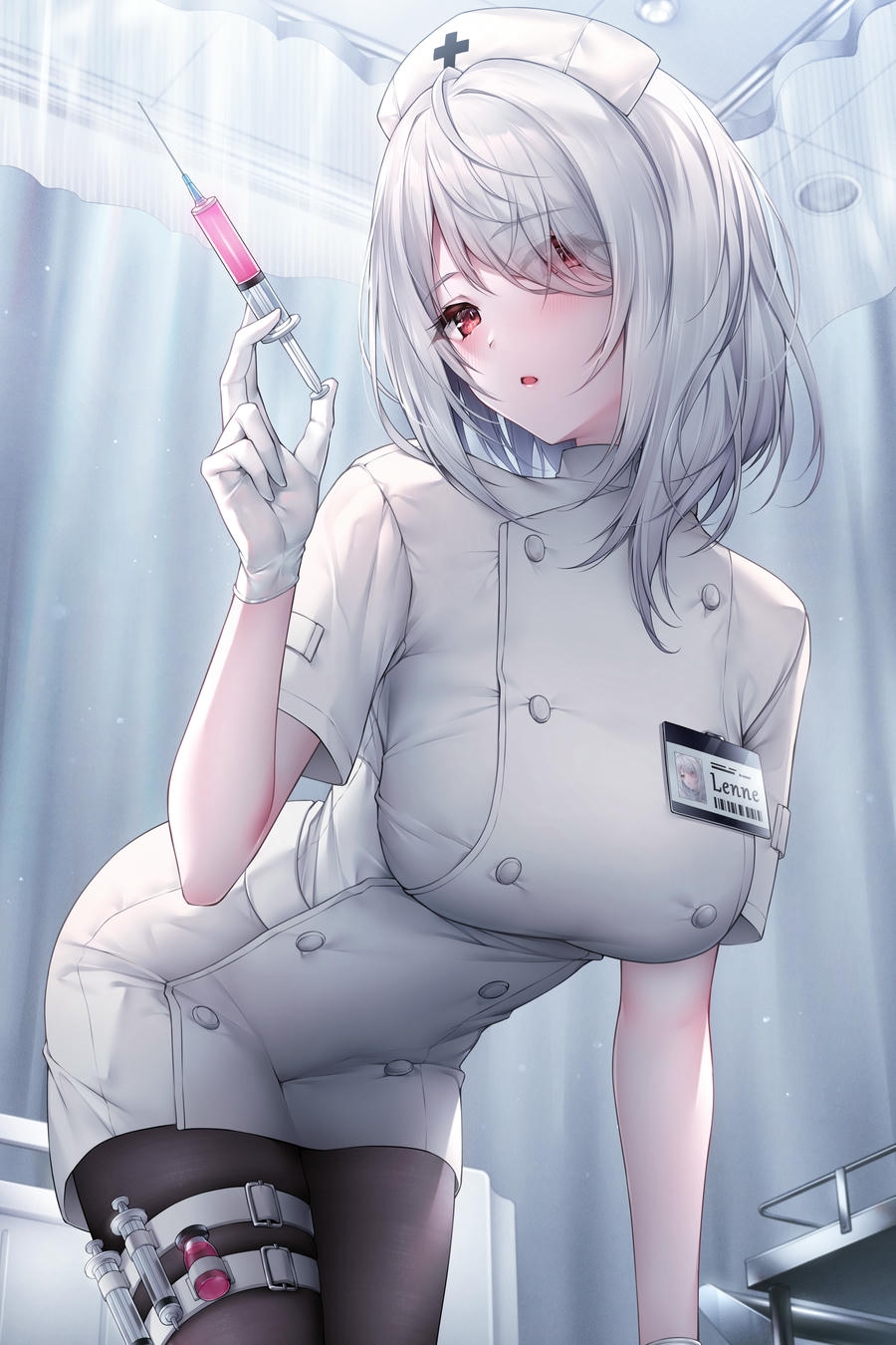 ảnh mlem gái anime ánh sáng