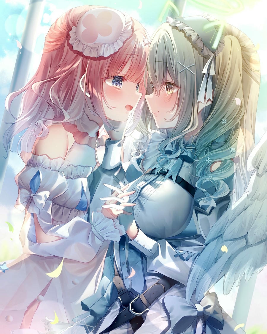 ảnh nắm tay anime đôi tình nhân