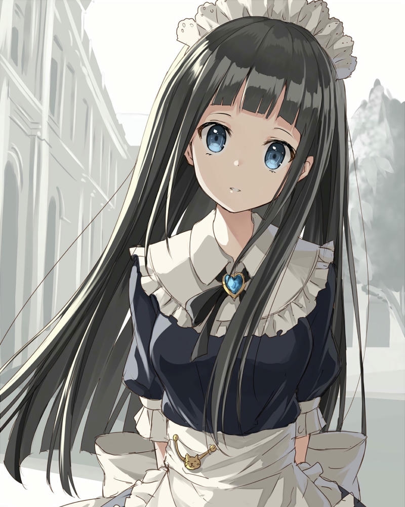 anime cute hầu gái cuốn hút đáng yêu