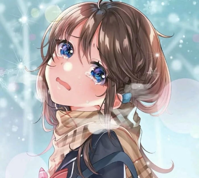 anime girl buồn cảm xúc