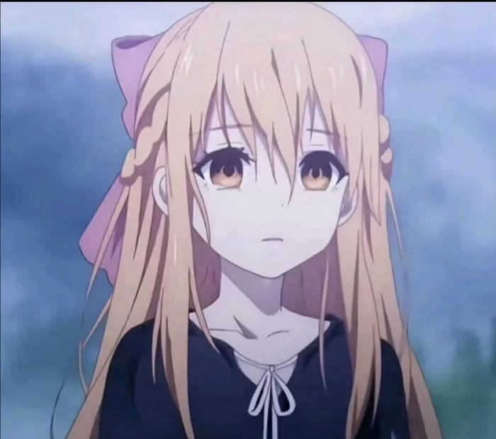 anime girl cô quạnh