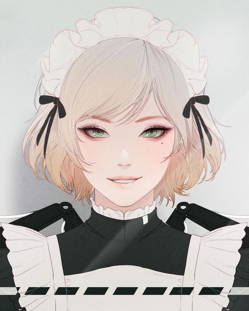 anime hầu gái ảnh nổi bật lãng mạn