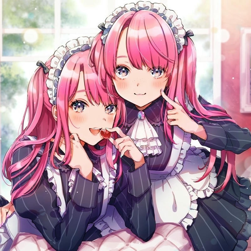 anime hầu gái cute ngọt ngào tự nhiên