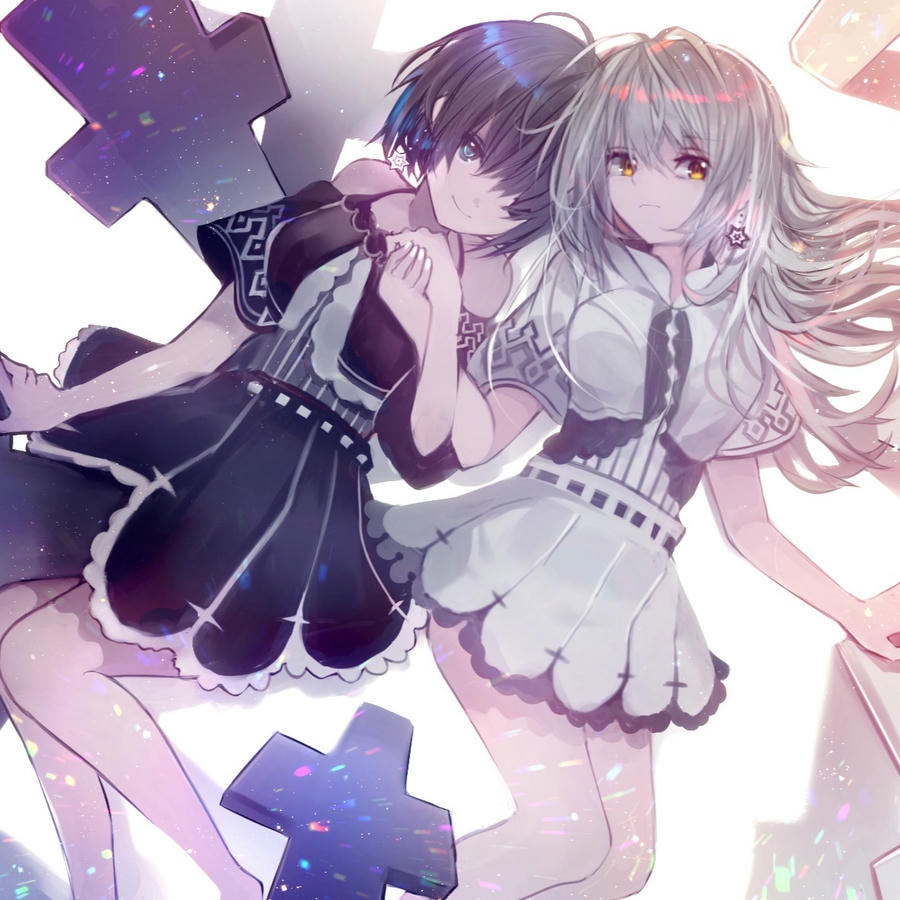 anime nắm tay hạnh phúc dễ thương