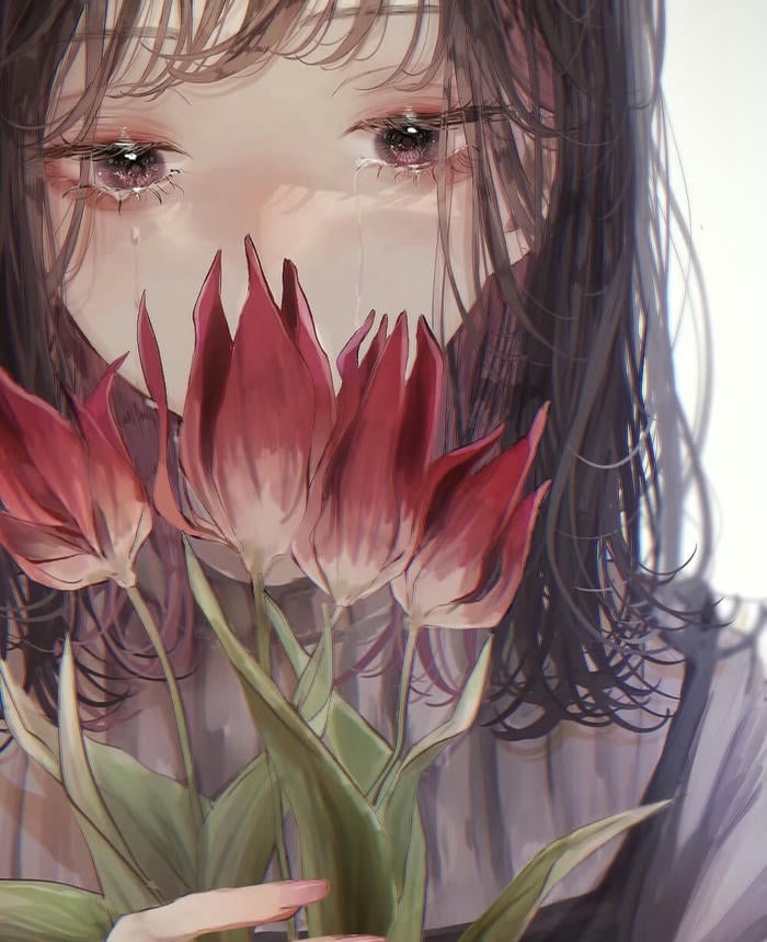 anime nữ buồn lặng