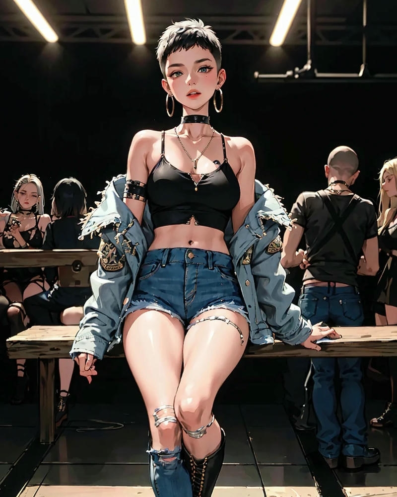 anime nữ ngầu quyến rũ nữ tính nổi bật