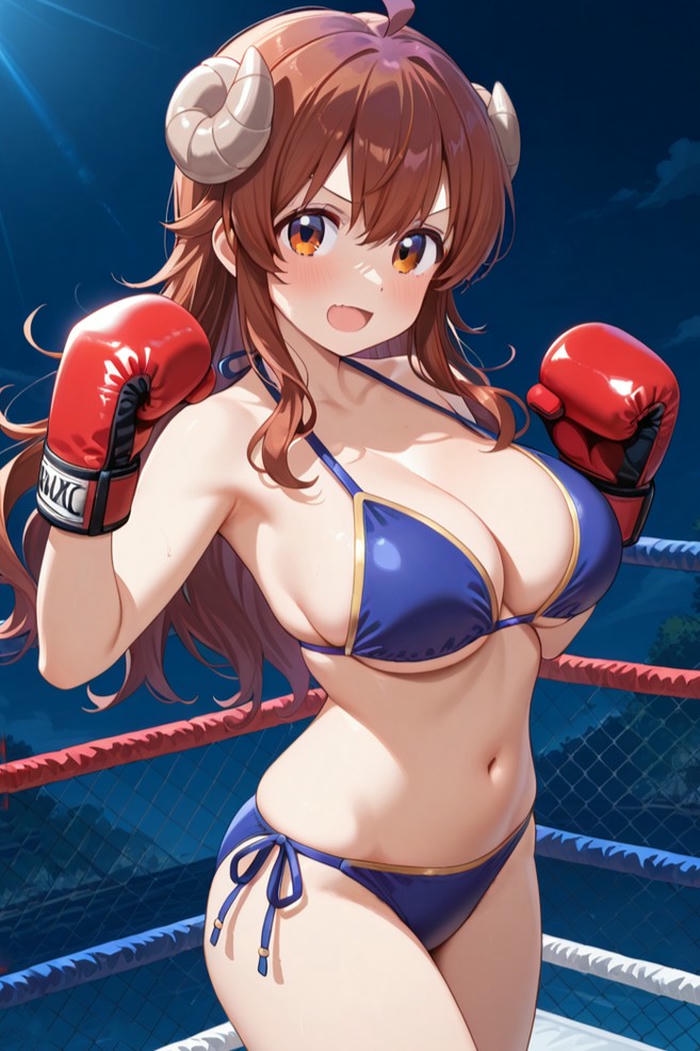 bikini gái anime mặc cá tính