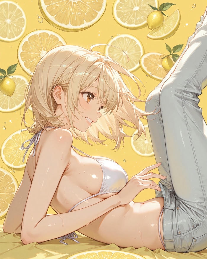 bikini gái anime mặc ở resort