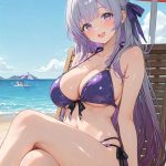 bikini gái anime mặc viễn tưởng