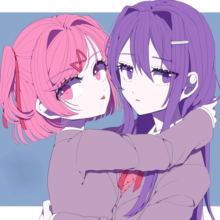 cặp đôi anime bách hợp đáng yêu