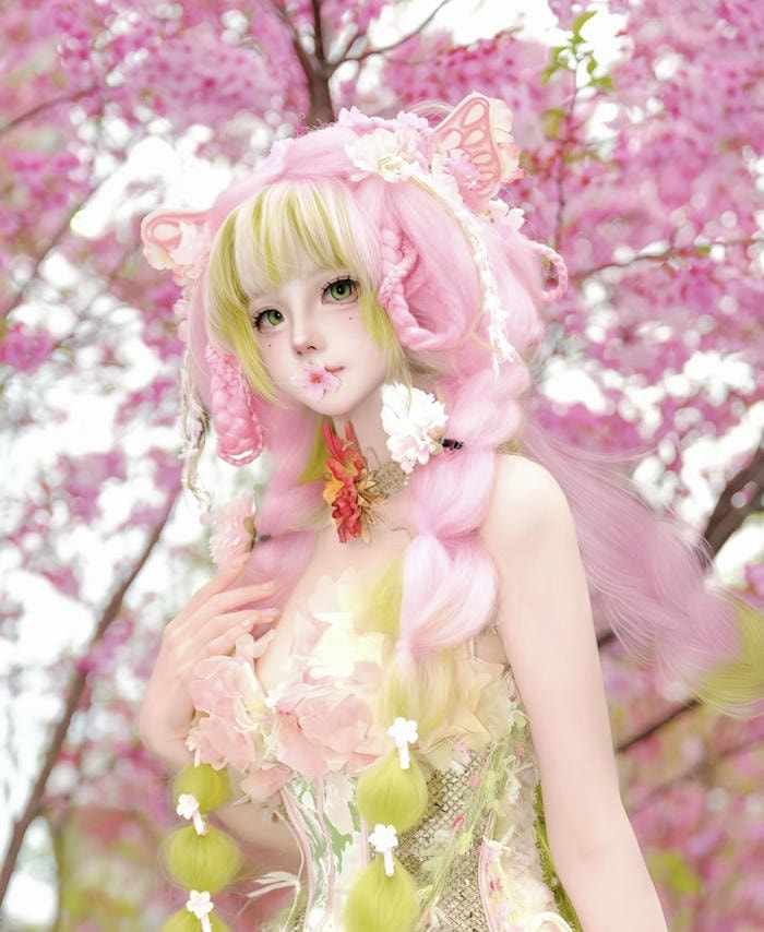 coser phong cách anime