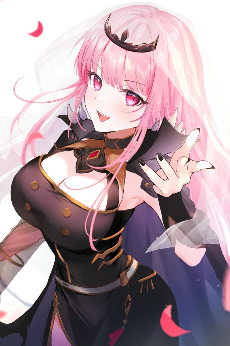 gái anime cute to tròn cá tính