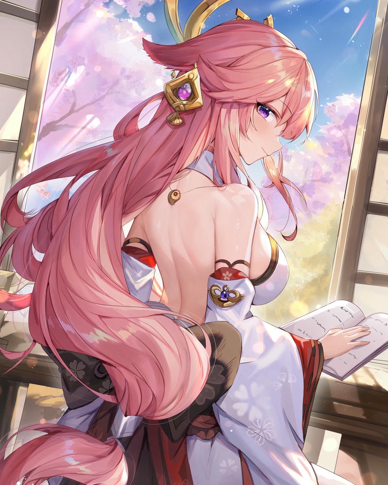 gái anime cute to tròn kỹ thuật số