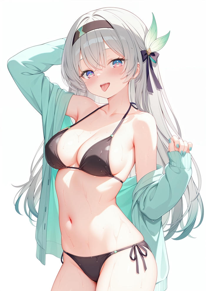 gái anime mặc bikini chất lừ