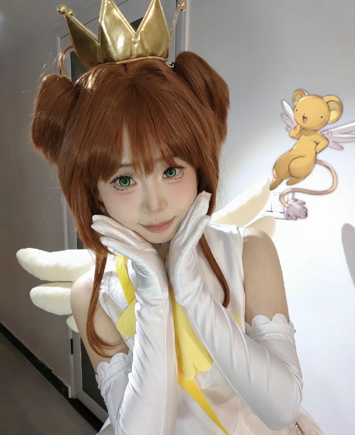 gái cosplay đầy nét