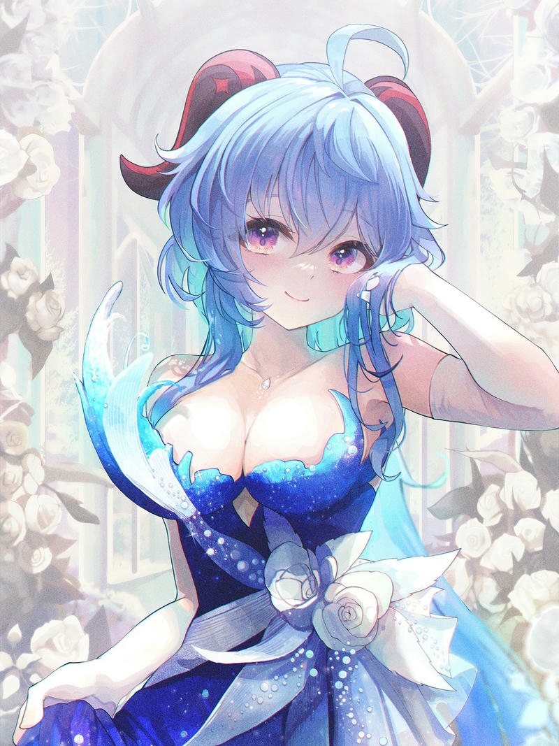 gái xinh anime to tròn bối cảnh