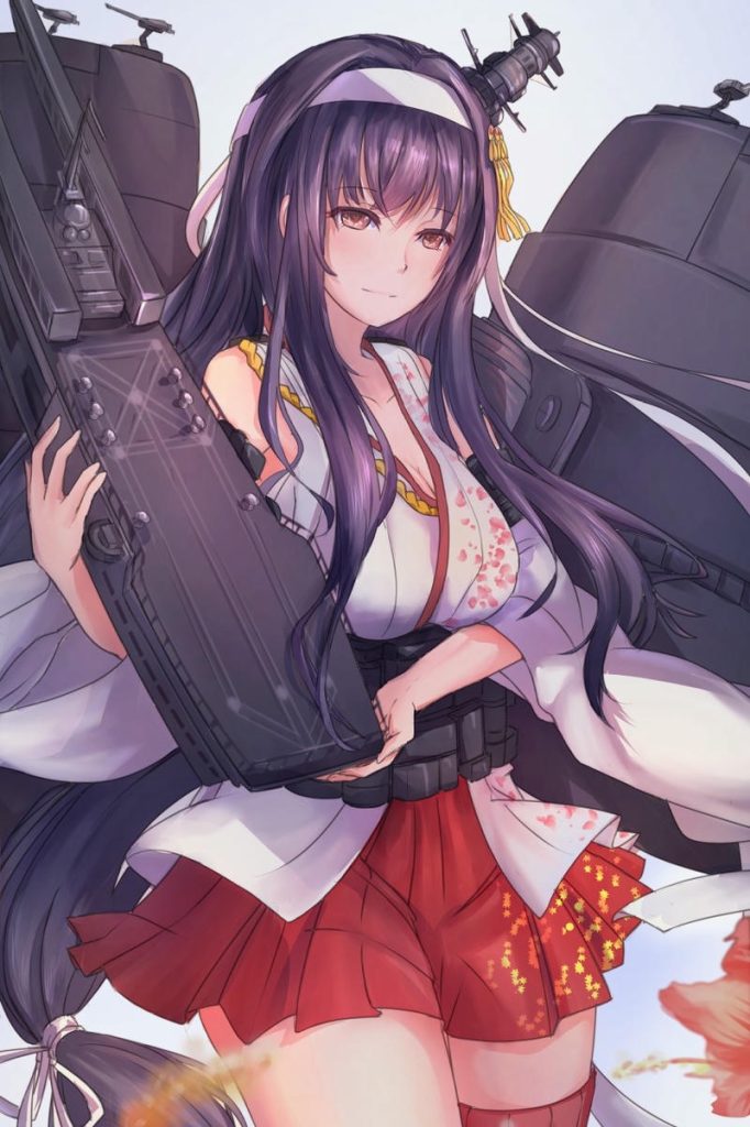 gái xinh anime to tròn phong cách