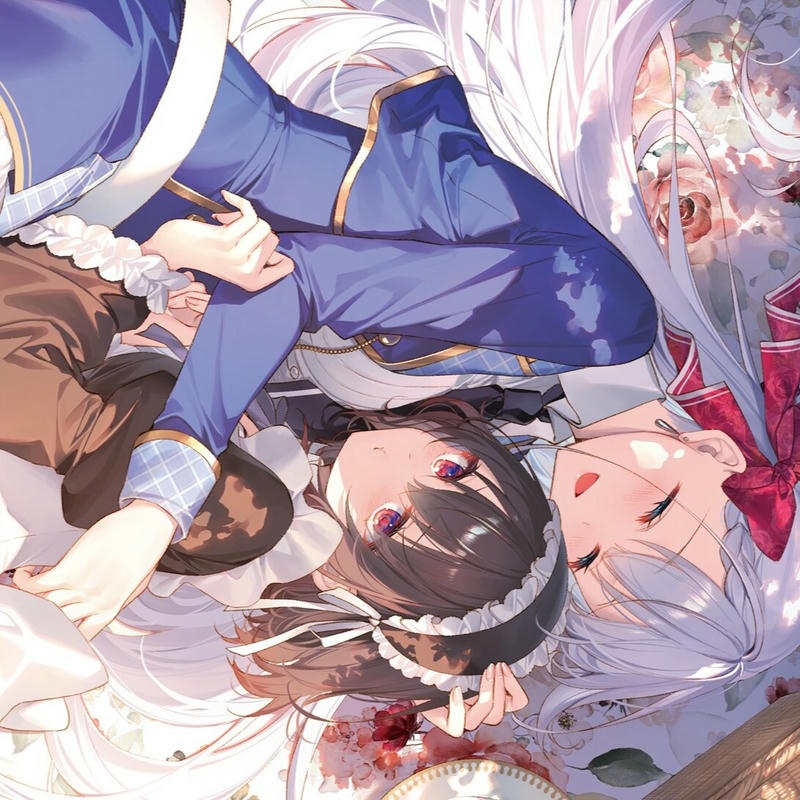 hầu gái cute anime phong cách ngọt ngào