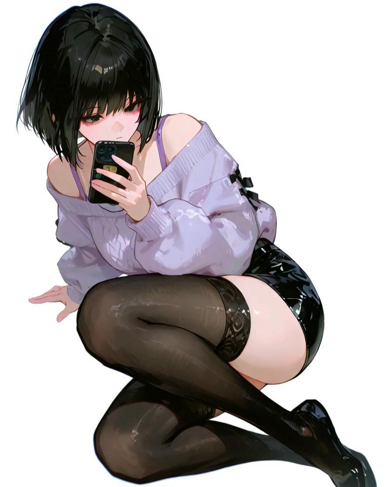 hình ảnh anime nữ quyến rũ hiện đại nữ tính