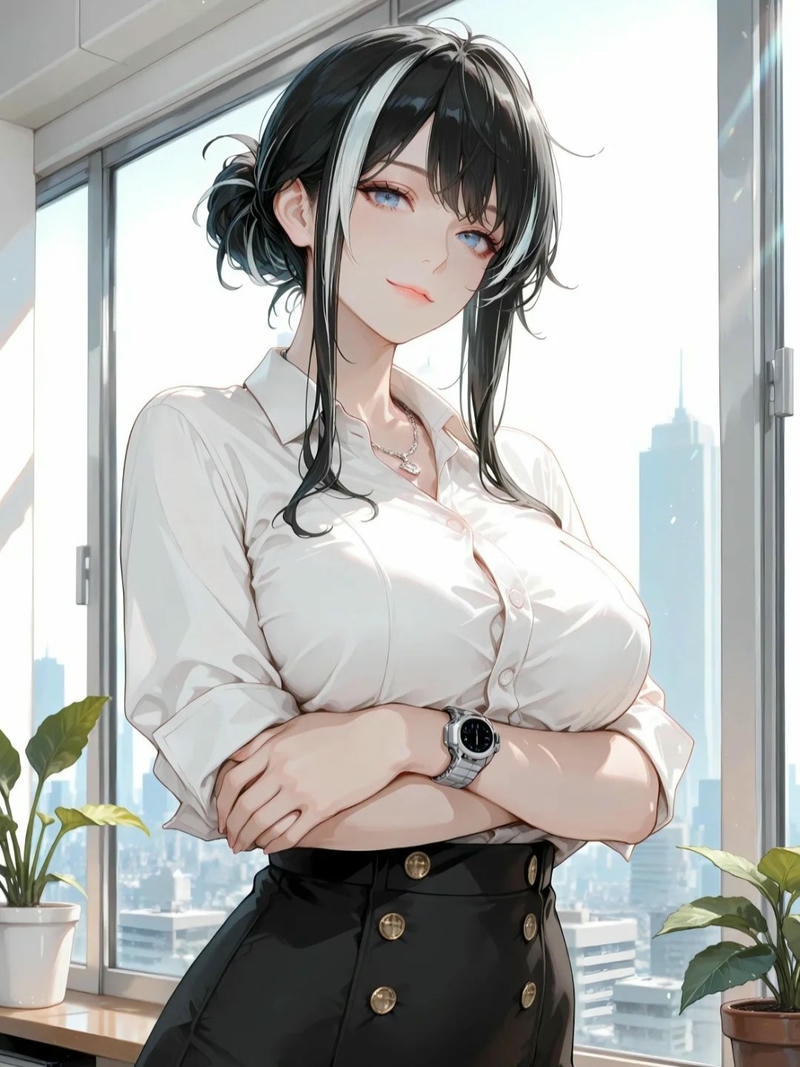 hình ảnh anime nữ quyến rũ hiện đại sáng tạo