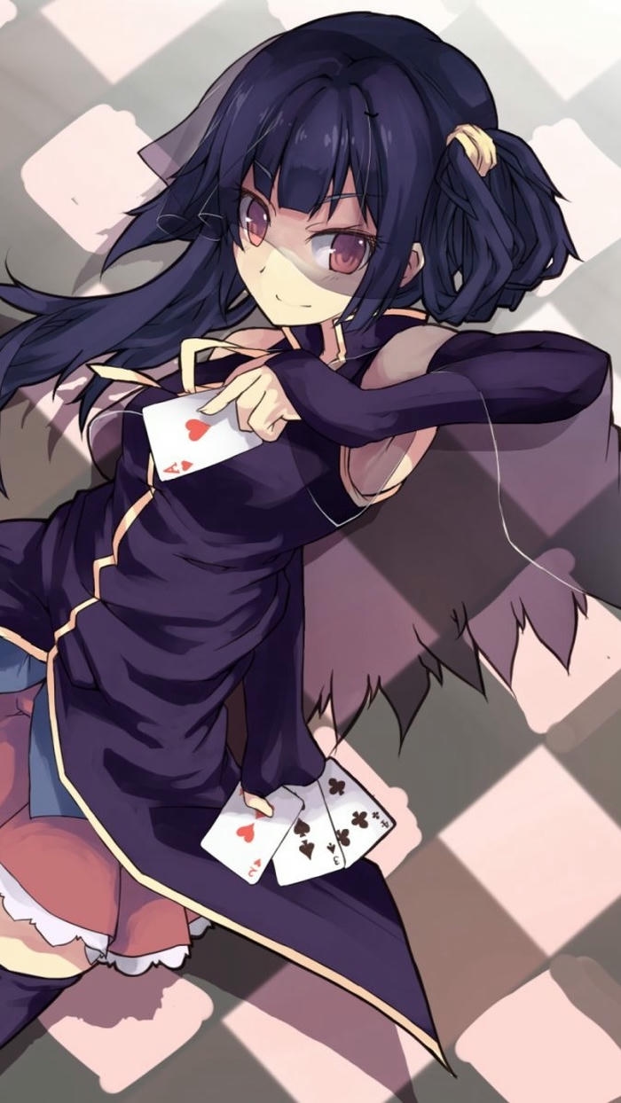 hình nền anime nữ buồn nhẹ