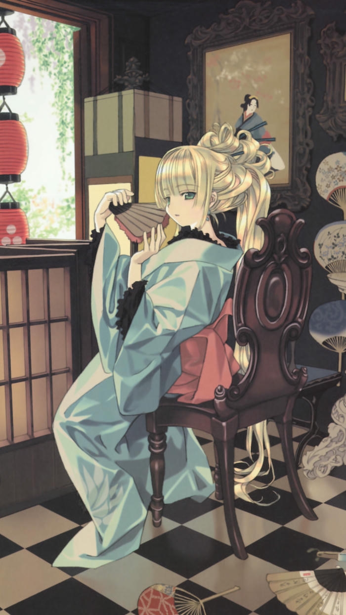 hình nền anime nữ cute