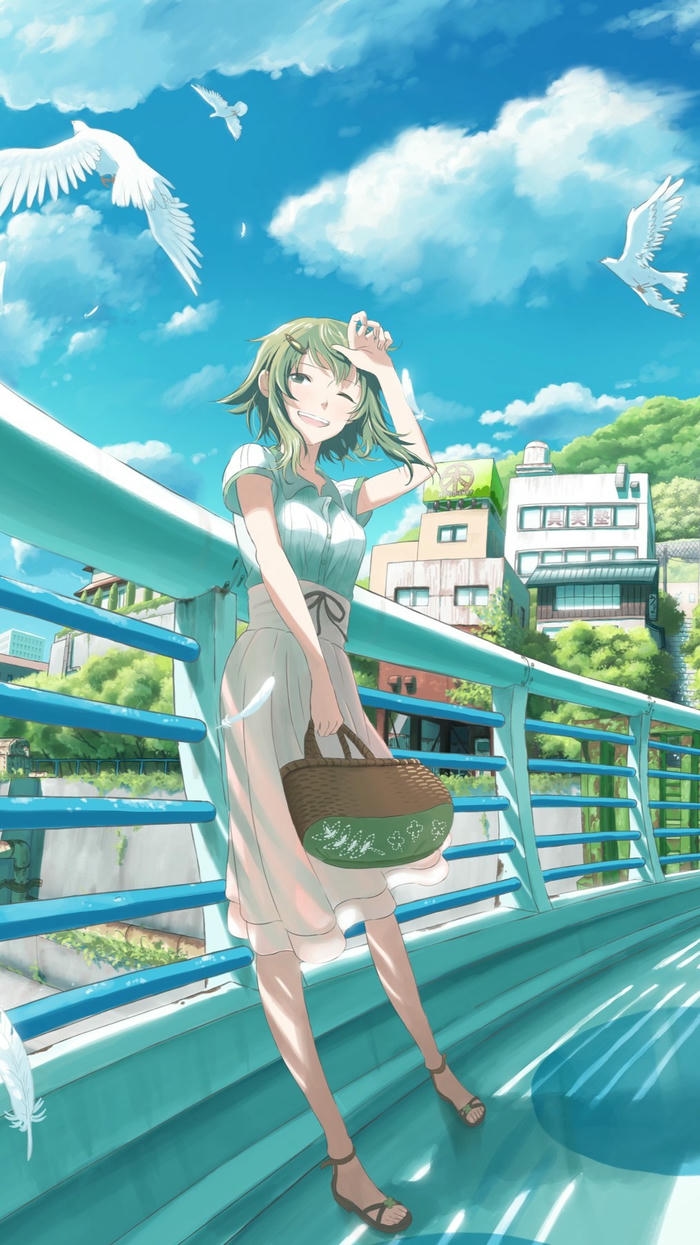 hình nền anime nữ mềm mại