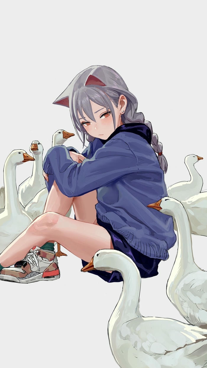 hình nền anime nữ mộng mơ