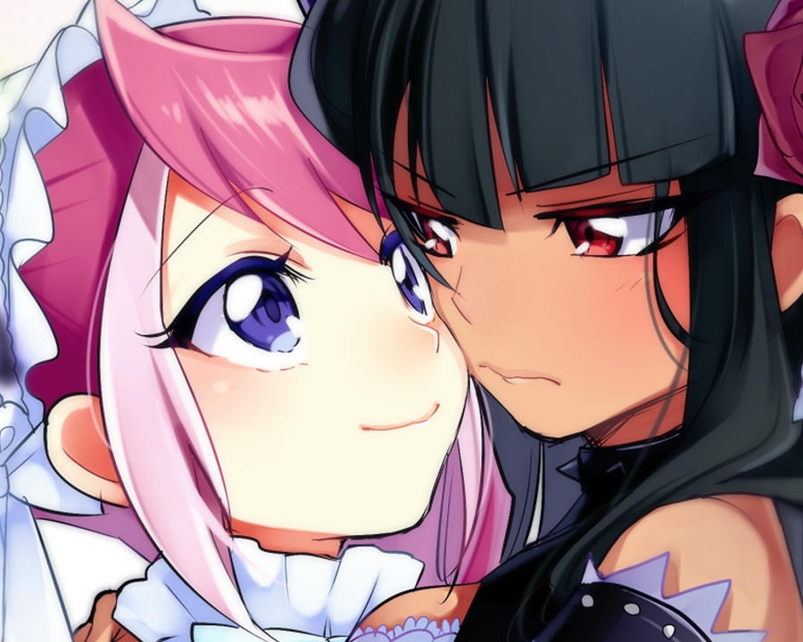 khoảnh khắc bách hợp nhẹ nhàng