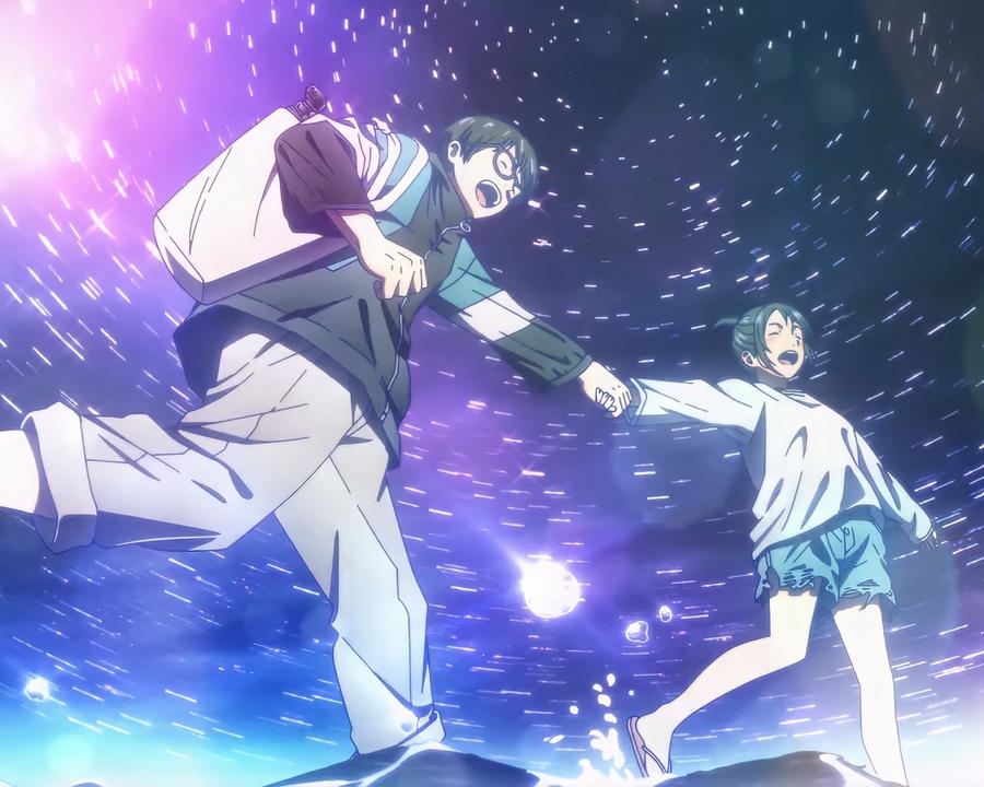 nắm tay anime cute tinh tế