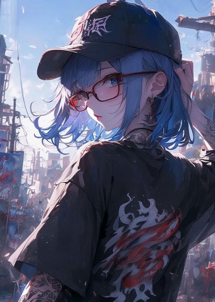 nữ anime dáng ngầu