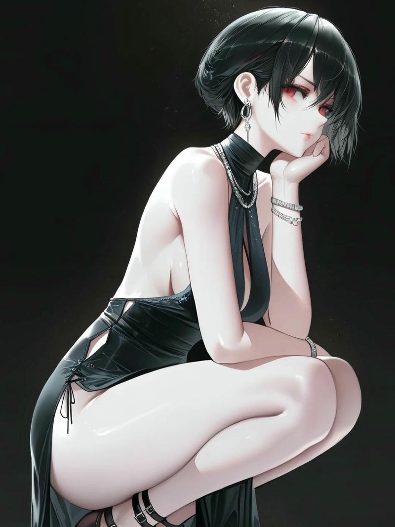 nữ anime quyến rũ cute chill năng động