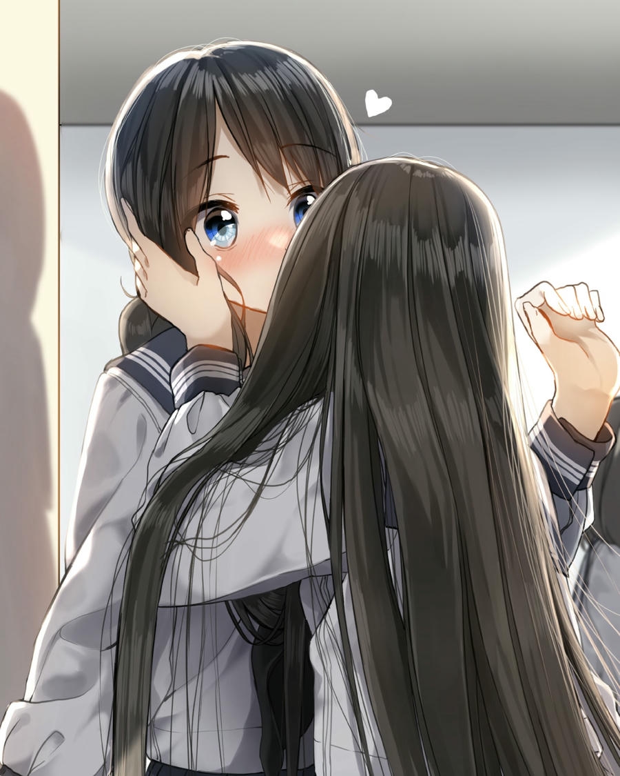 nụ cười dịu dàng trong ảnh bách hợp