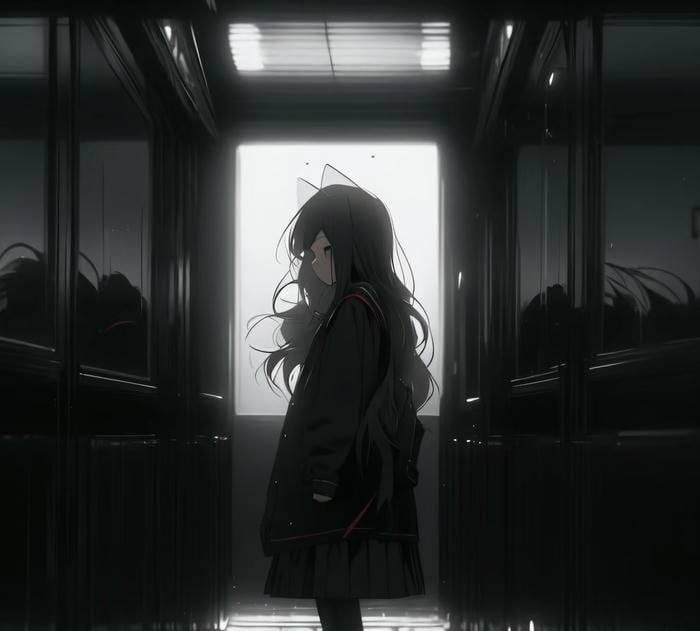 vẻ đẹp u ám nhẹ