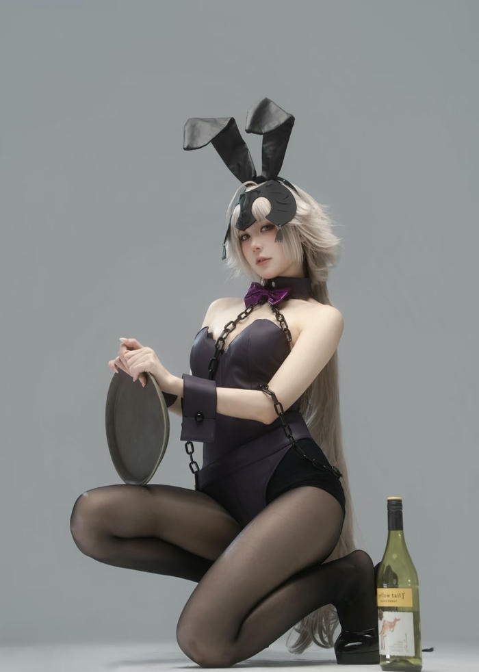 Ảnh cosplay thỏ bộ trang phục tai dài