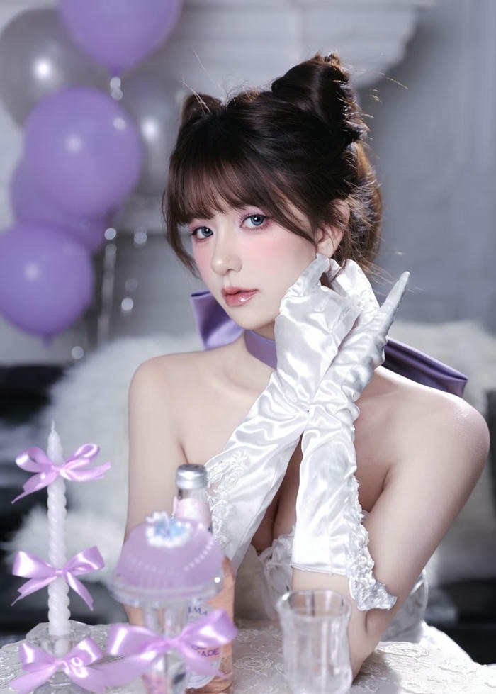 Ảnh gái xinh cosplay mèo tạo dáng tự nhiên