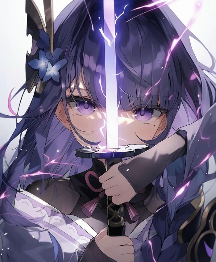 Anime chiến binh hình ảnh anime nữ cầm kiếm