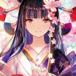 Bộ sưu tập ảnh anime nữ mặc kimono