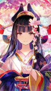 Bộ sưu tập ảnh anime nữ mặc kimono
