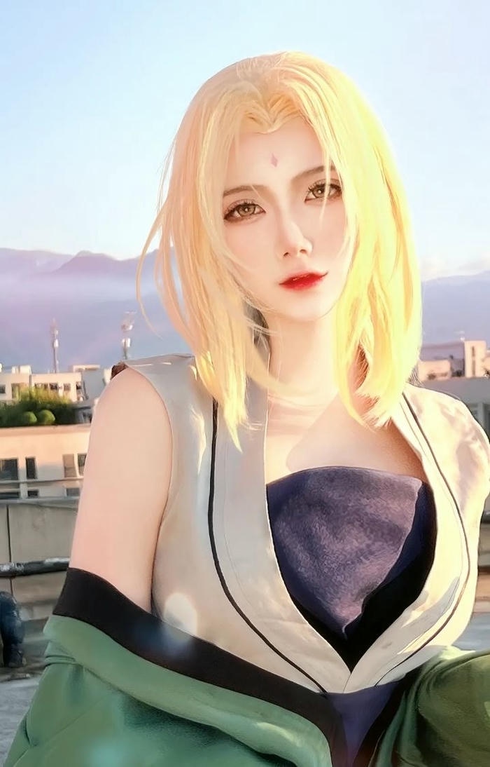 Chụp ảnh cosplay Tsunade khí chất uy lực