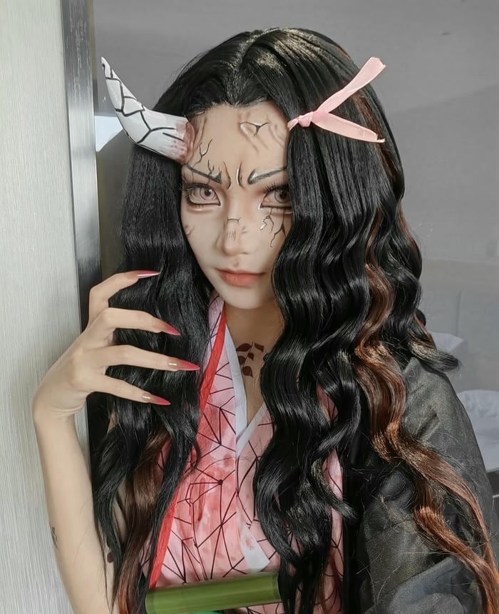 Cosplay Nezuko cute ngọt ngào cực xinh