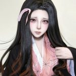 Cosplay Nezuko táo bạo sexy cực hút