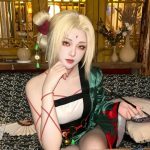 Gái đẹp cosplay Tsunade tạo hình chiến đấu