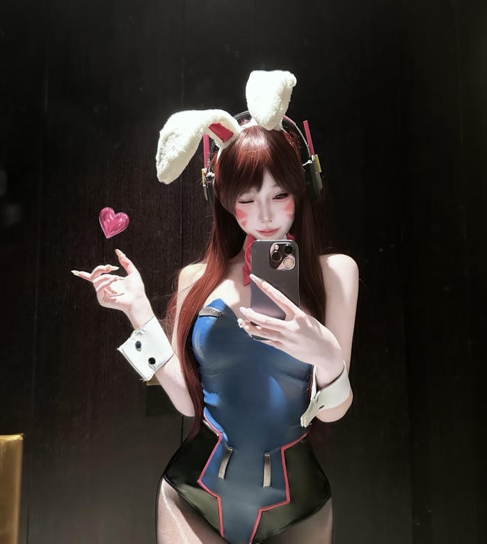 Hình ảnh cosplay thỏ phong cách đáng yêu