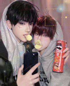 Hình cosplay đam mỹ ánh nhìn