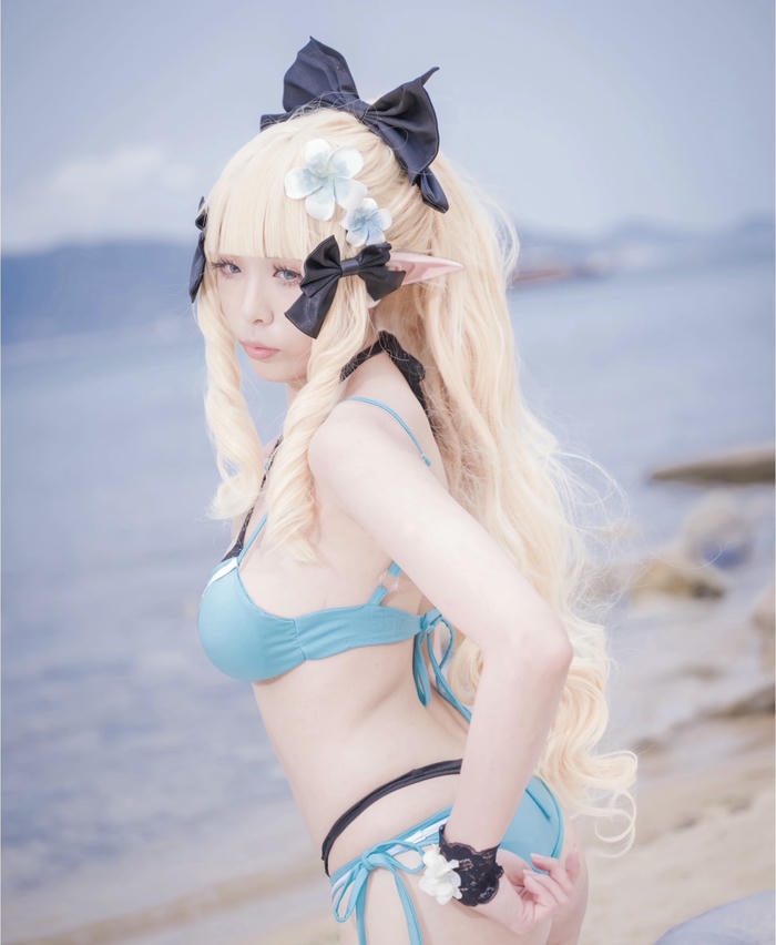 Hình gái cosplay bikini sexy gợi cảm