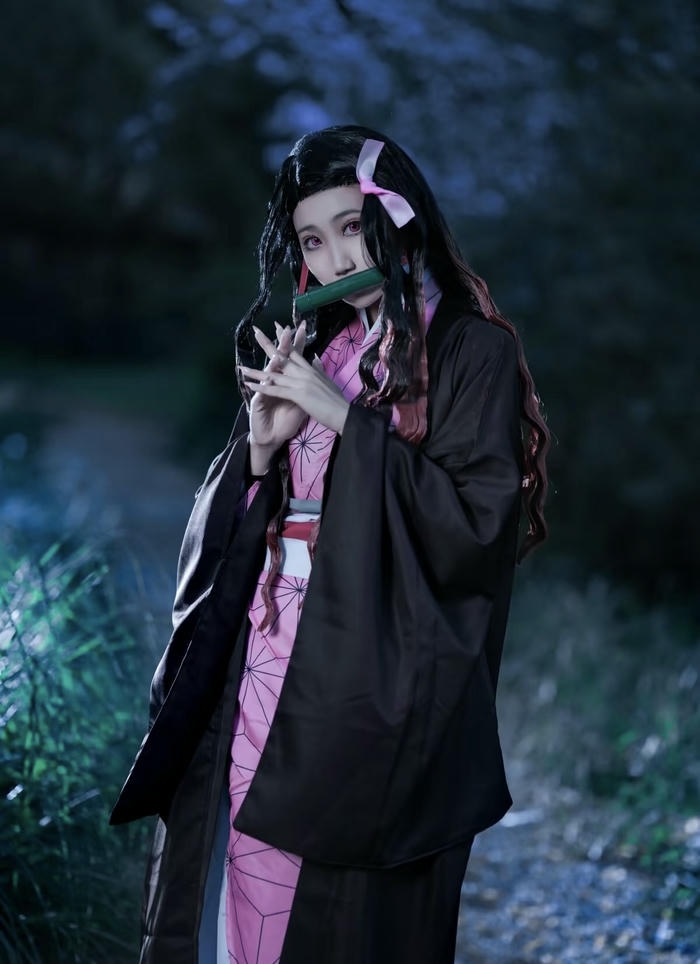 Nezuko cosplay sexy gợi cảm cực nổi bật